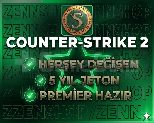 10+ LVL PREMİER HAZIR - 5 YIL JETON HERŞEY DEĞİŞEN