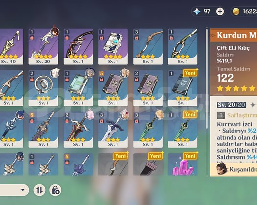 Fena starter Hesap 5 Kurdun Mezar Taşı ve C1 Dehya