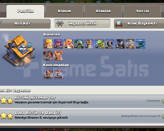 TH16 SAVUNMASI FULL YAKIN | 6 İNŞAATÇI | 187 LEVEL