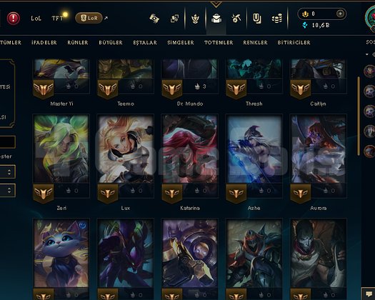 Satılık LoL Hesabı | 23 Seviye