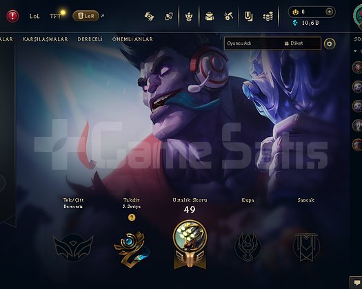 Satılık LoL Hesabı | 23 Seviye