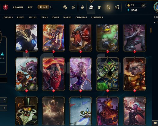EUW | 378 SKİN | UNRANKED