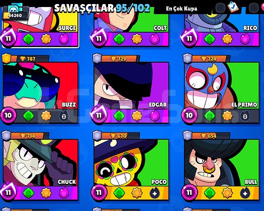 43K KUPA | 95/102 KARAKTER NEREDEYSE FULL