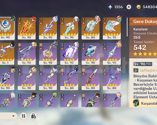 18X5* KARAKTER 9X5* SİLAH DOLU META HESABI