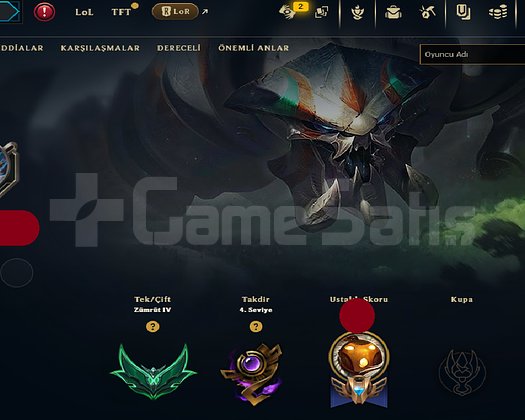EUW EMERALD 4 +30LP ALIYOR 40K ÖZ 400RP