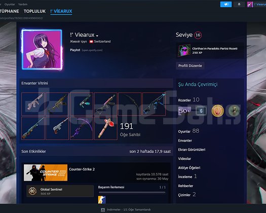 RUST 4K SAAT + CS2 10K SAAT RUST 123 SKIN