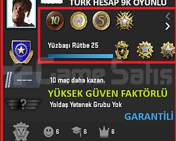 TR ANINDA TESLİM | 7 MADALYA | 815 SAAT| FACEIT