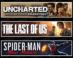 Uncharted + The Last Of Us 1 + Spider Man Miles