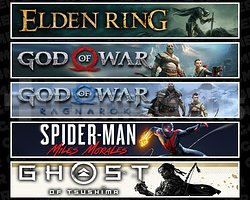 Elden + GOW + Ragnarök + Miles + Tsushima