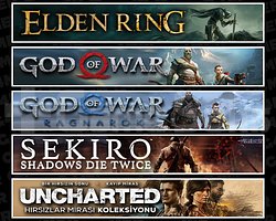 Elden + GOW + Ragnarök + Sekiro + Uncharted