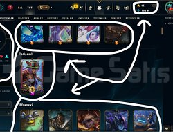 EUW / 462 LEVEL / 157 SKİN / 167 HERO +MAİL