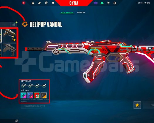 TR + 93 SEVİYE + KELEBEK + 4 VANDAL + 5 PHANTOM!