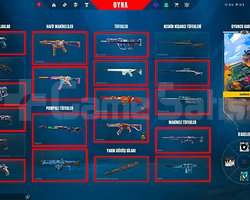 TR + 93 SEVİYE + KELEBEK + 4 VANDAL + 5 PHANTOM!