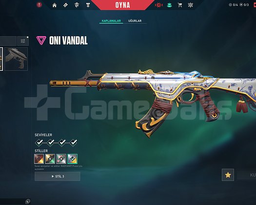 Alaz Yelpaze Seri Tetik Set Oni Vandal Spectrum