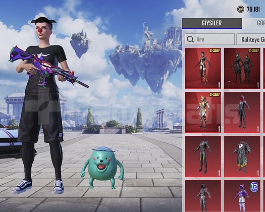 Nadir, dolu pubg hesabı