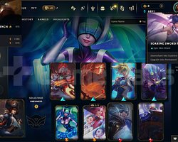 EUW 30 LVL MAIL ONAYSIZ 13 SKIN DJ SONA KDA SERA