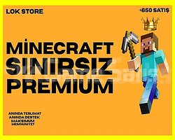 Sınırsız Minecraft Premium+ Anında Teslim +Destek