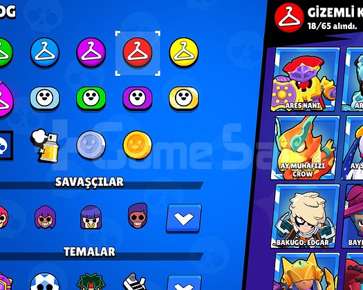 100K KUPA - TÜM KARAKTERLER FULL SEVİYE - Master