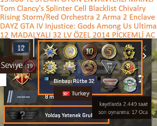 DAYZ GTA IV ARMA 2 Injustice Gods Among 13.000 TL