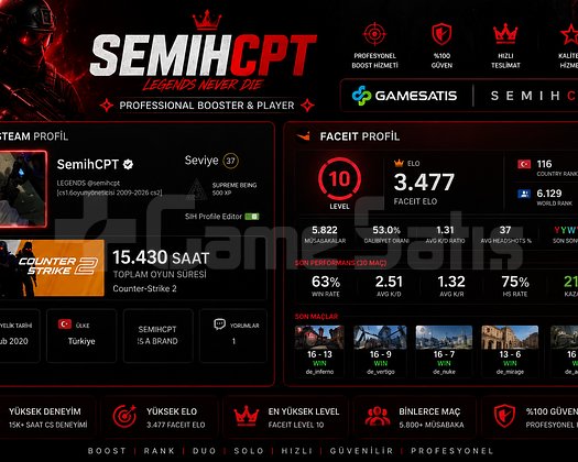 HEM FACEİT HEM PREMİER BOOST