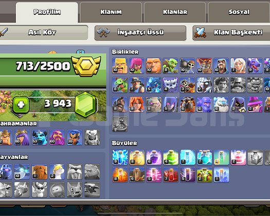 Coc th14max herşey tuzak kahraman dahil 713madalya