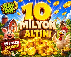 UCUZ 10 milyon altın
