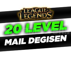 20 LEVEL - MAİL DEĞİŞEN | +14.000 SATIŞ