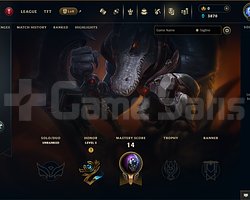 EUW 17 LEVEL RENEKTON SKIN HANDMADE MAIL ONAYSIZ