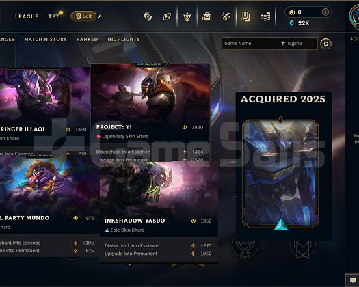 TR 16 LEVEL MAIL ONAYSIZ 5 SKIN YASUO MASTER YI