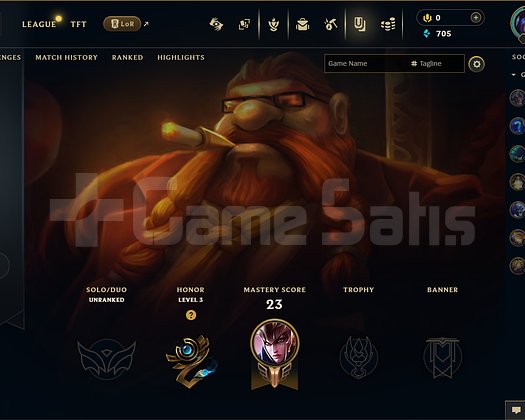 EUW 16 LEVEL GRAGAS SKIN HANDMADE MAIL ONAYSIZ