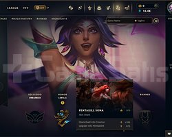 EUW 16 LEVEL HANDMADE NILAH SONA SKIN MAIL ONAYSIZ