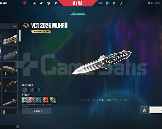 VCT 26/ 5 YEARS BETA/ KURONAMI 2.0 SET DOPDOLU ÇAR