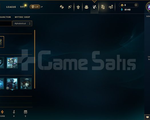 EUW KASSADIN NASUS SKIN HANDMADE MAIL ONAYSIZ