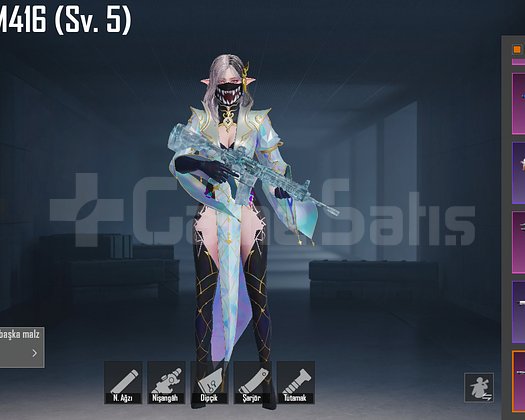 BUZ DİYARI M416 5LVL 1 NİHAİ KELEPİR FIRSAT!!!!