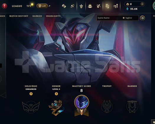 EUW Unranked | 4 Kostüm - 25K Mö | LoL Hesap