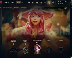 EUW Unranked | 5 Kostüm - 38 Hero | LoL Hesap