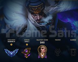 EUW MAİL ONAYSIZ D4 100K+ ÖZ HESAP.