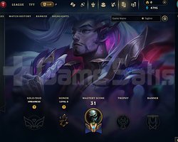 EUW Unranked | 3 Kostüm - 55 Hero | Dereceli Hazır