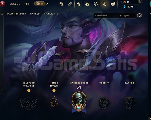 EUW Unranked | 3 Kostüm - 55 Hero | Dereceli Hazır