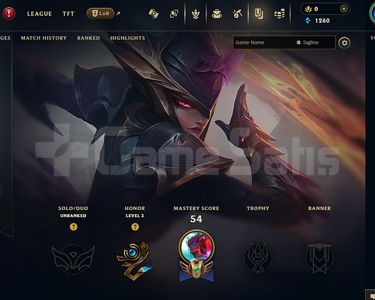 EUW Unranked | 5 Kostüm - 52 Hero | LoL Hesap