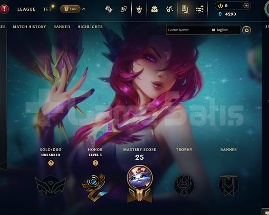 EUW Unranked | 6 Kostüm - 35 Hero | Dereceli Hazır