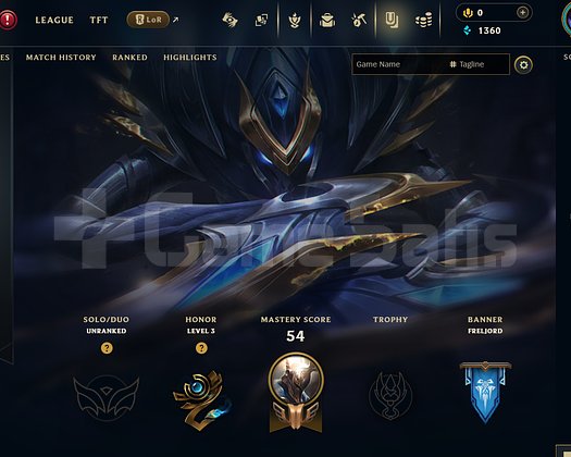 EUW Unranked | 4 Kostüm - 42 Hero | Dereceli Hazır