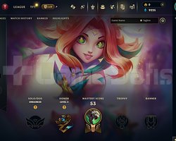EUW Unranked | 4 Kostüm - 44 Hero | LoL Hesap
