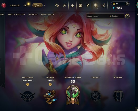 EUW Unranked | 4 Kostüm - 44 Hero | LoL Hesap