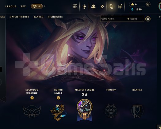 EUW Unranked | 3 Kostüm - 52 Hero | LoL Hesap