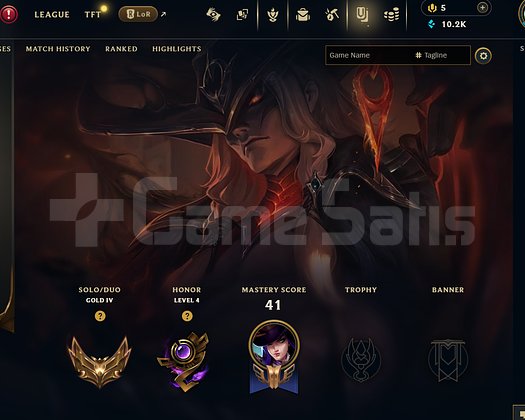 EUW Gold 4 | 9 Kostüm - 67 Hero | LoL Hesap
