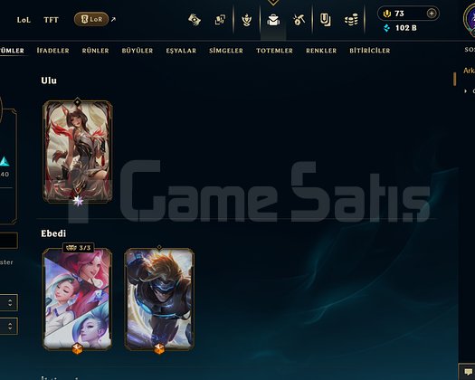 Acil Satılık Valo ve LoL Fırsat Hesabı
