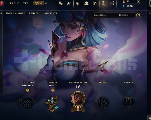 EUW Unranked | 3 Kostüm - 29 Hero | LoL Hesap