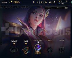 EUW Unranked | 3 Kostüm - 35 Hero | LoL Hesap