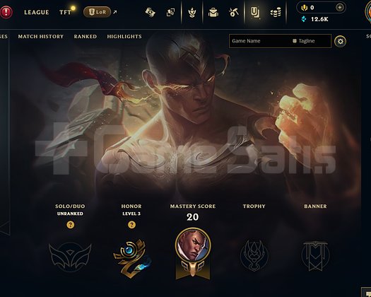 EUW Unranked | 1 Kostüm - 12K Mö | LoL Hesap